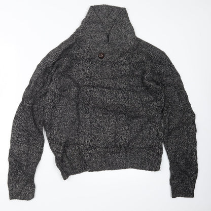 Mens UK Size S Cedar Wood State Grey Pullover Sweatshirt