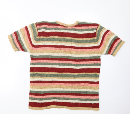 Damart Womens Red   Pullover Jumper Size 16