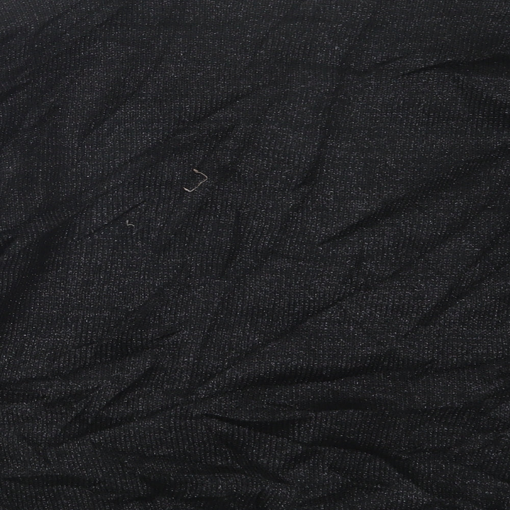 Shenanigans Womens Black   Pullover Jumper Size M