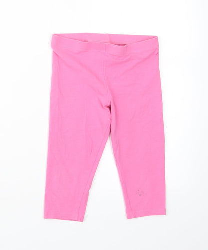George Girls Pink   Carrot Trousers Size 6-7 Years