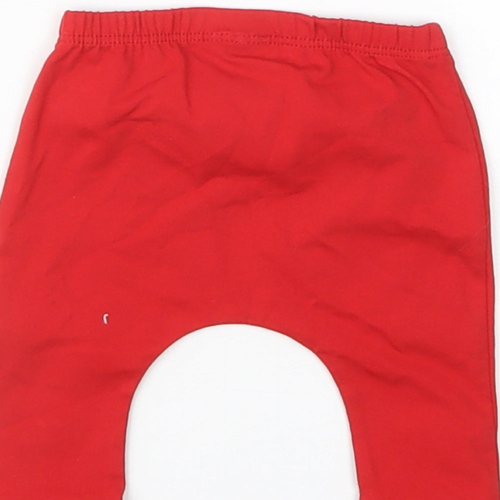 NEXT Girls Red   Capri Trousers Size Newborn