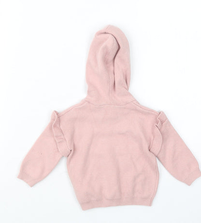 George Girls Pink   Jacket  Size 0-3 Months  - Hoodie