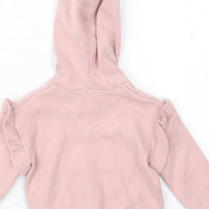 George Girls Pink   Jacket  Size 0-3 Months  - Hoodie