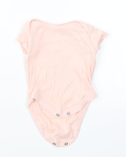 George Girls Pink   Babygrow One-Piece Size 0-3 Months