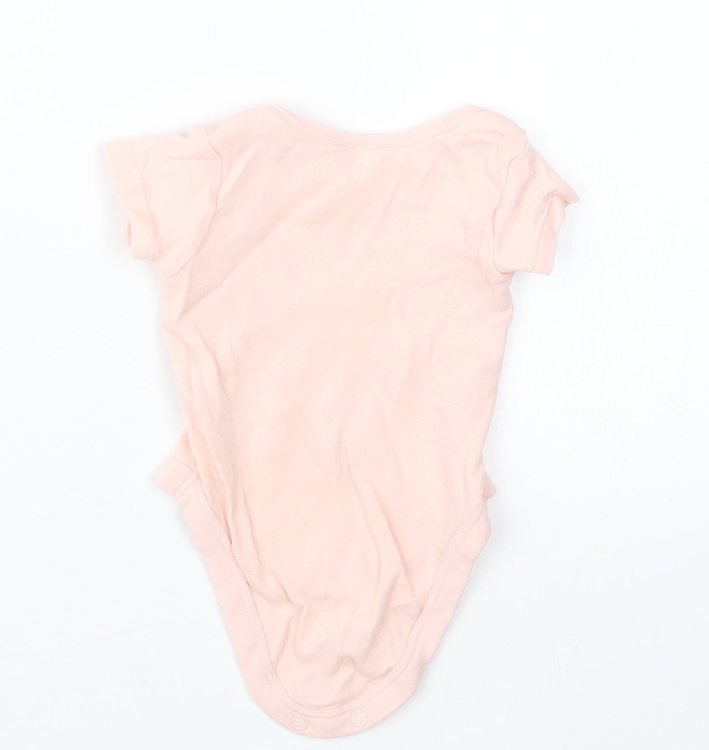 George Girls Pink   Babygrow One-Piece Size 0-3 Months
