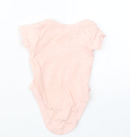 George Girls Pink   Babygrow One-Piece Size 0-3 Months