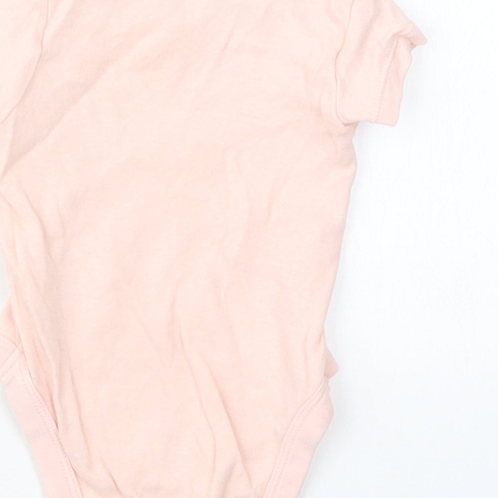 George Girls Pink   Babygrow One-Piece Size 0-3 Months