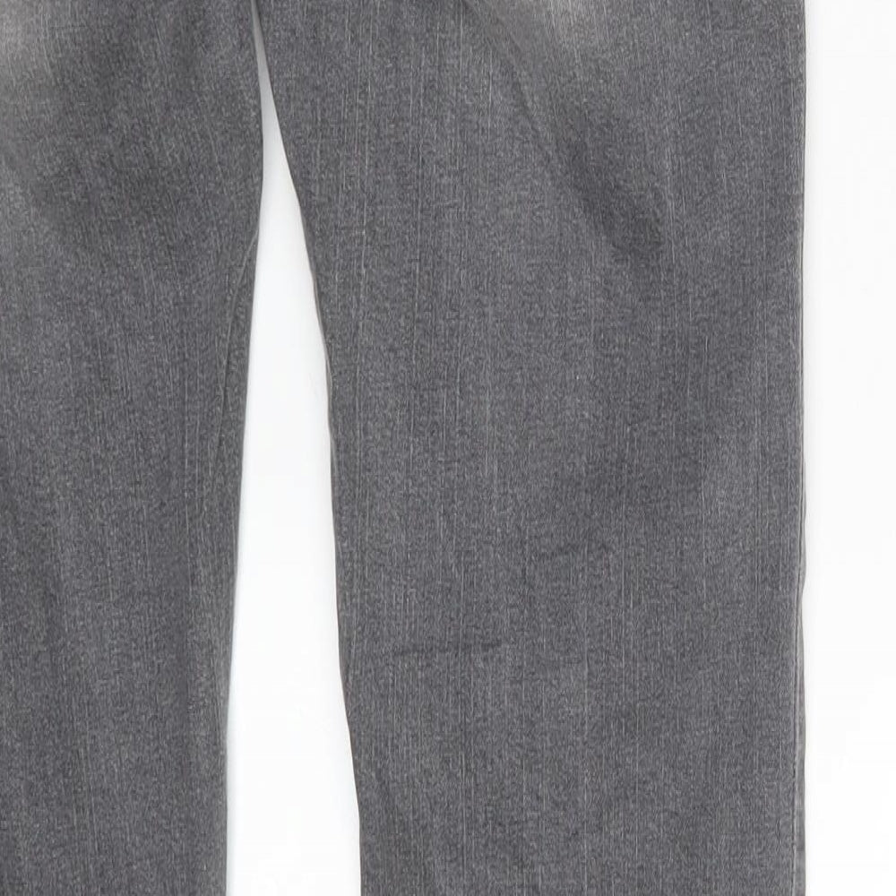 LOVE TO WAIT Womens Grey  Denim Mom Jeans Size 30 in L32 in