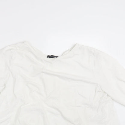 Pamella Womens White   Basic T-Shirt One Size