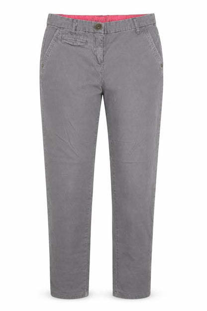 Womens UK Size 10 Denim Co. Slim Fit Chino Beige Trousers