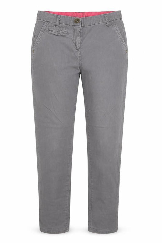 Womens UK Size 10 Denim Co. Slim Fit Chino Beige Trousers