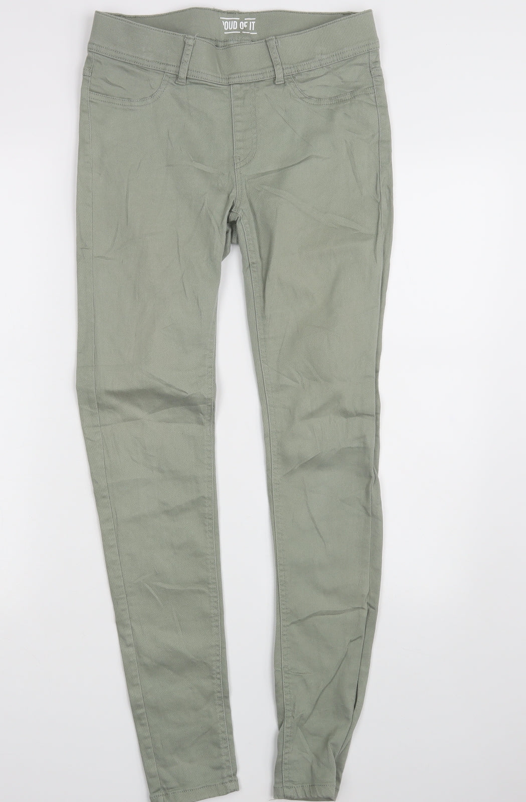 Ever. Me Womens Green  Denim Jegging Jeans Size S L30 in