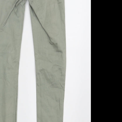 Ever. Me Womens Green  Denim Jegging Jeans Size S L30 in