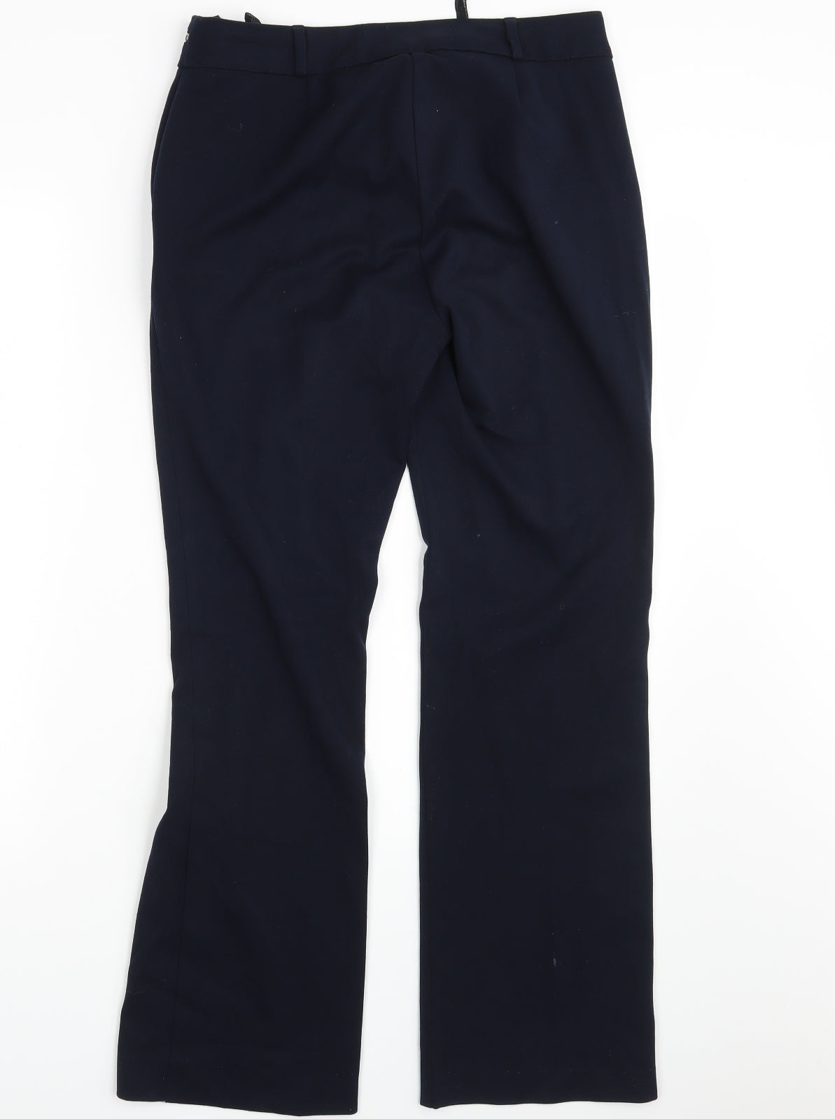 Womens UK Size 8 M&S Regular Fit  Blue Trousers