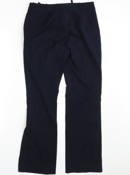 Womens UK Size 8 M&S Regular Fit  Blue Trousers