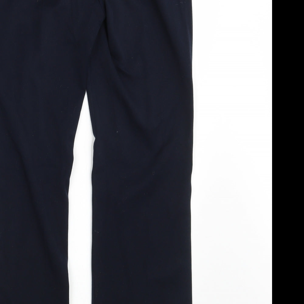 Womens UK Size 8 M&S Regular Fit  Blue Trousers
