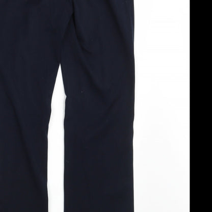 Womens UK Size 8 M&S Regular Fit  Blue Trousers