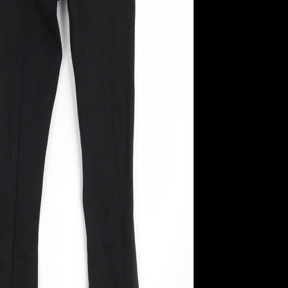 Denim Co.  Womens Black  Denim Skinny Jeans Size 6 L26 in