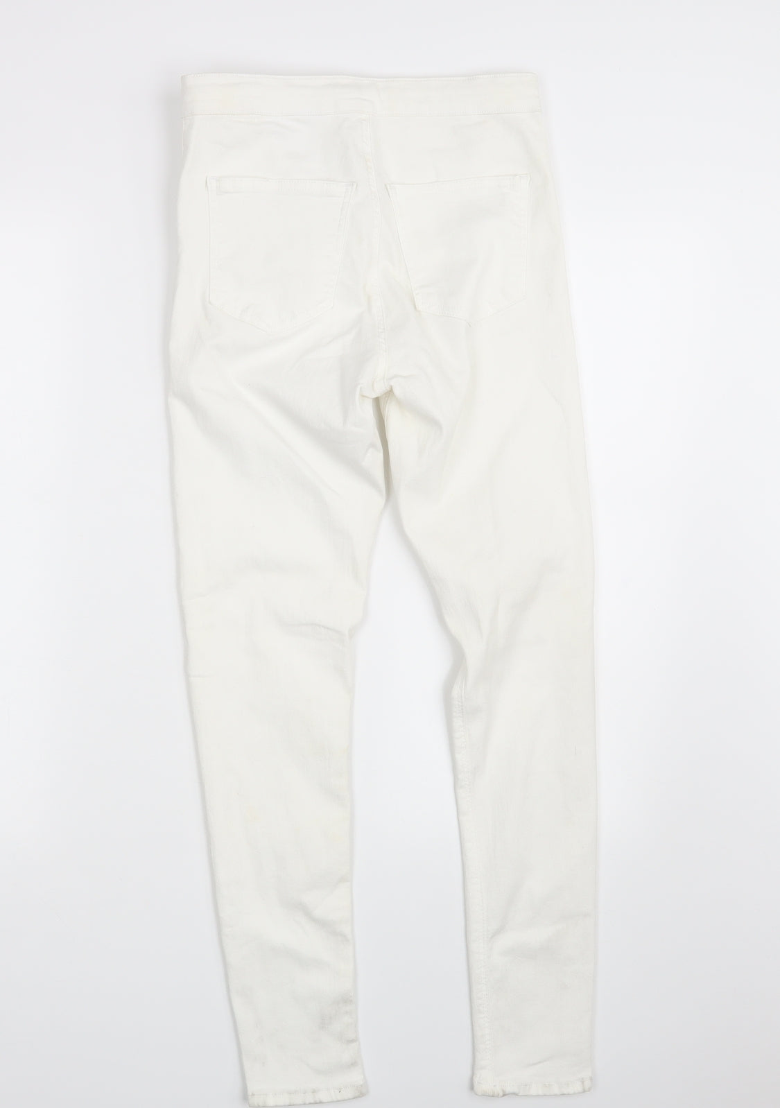 Topshop Womens Ivory  Denim Jegging Jeans Size 32 in L32 in