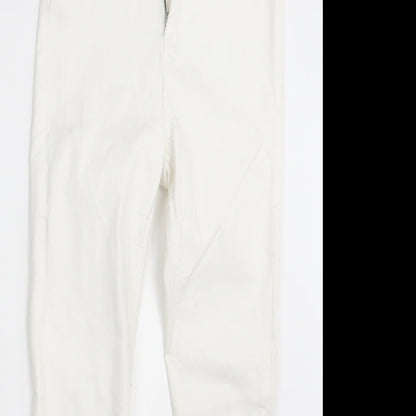 Topshop Womens Ivory  Denim Jegging Jeans Size 32 in L32 in