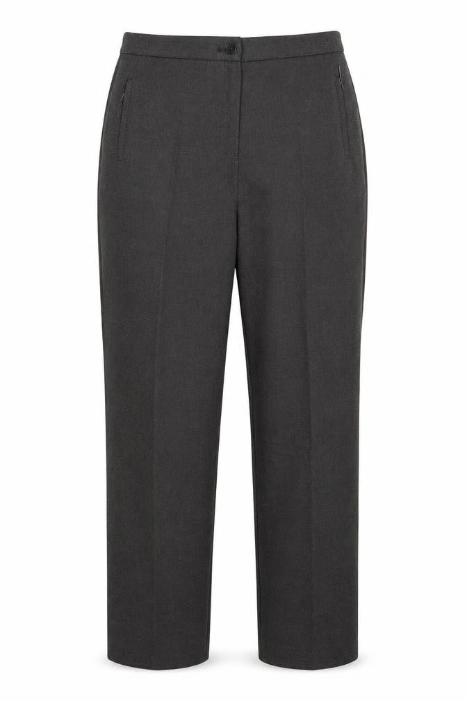 Womens UK Size 10 M&S Slim Fit  Black Trousers