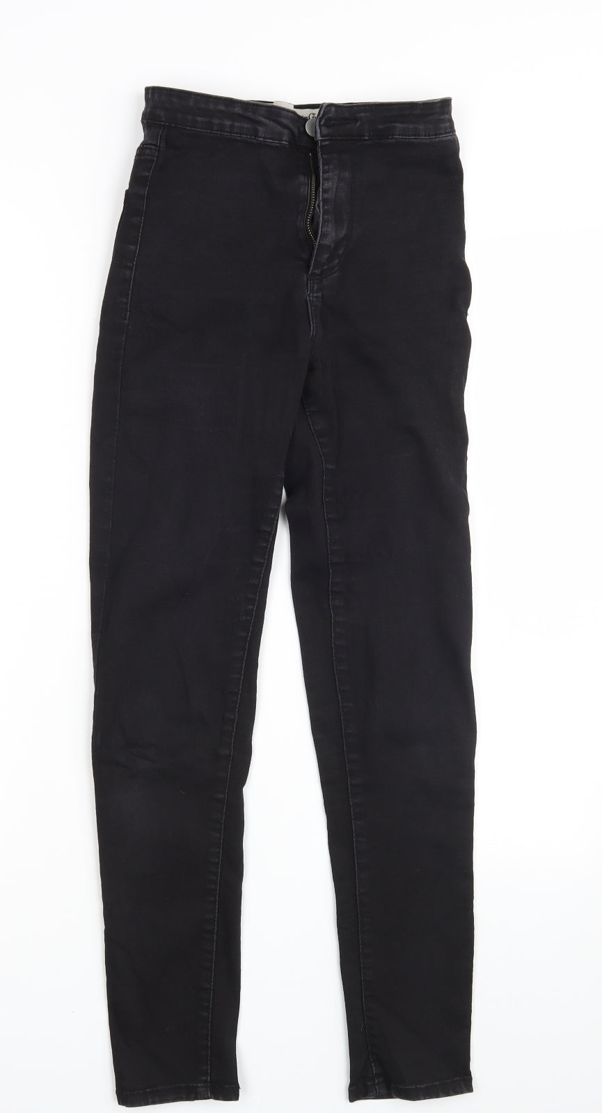 Denim Co.  Womens Black  Denim Jegging Jeans Size 6 L27 in