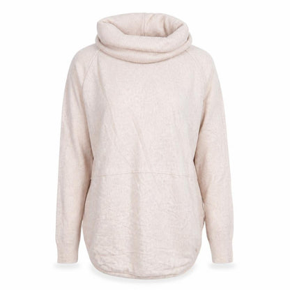 Front view of First Avenue women’s pink pullover sweatshirt, size S