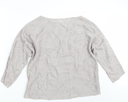 Womens UK Size M H&M Purple Pullover Jumper