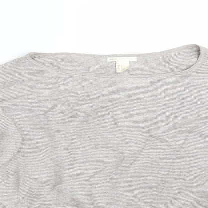 Womens UK Size M H&M Purple Pullover Jumper