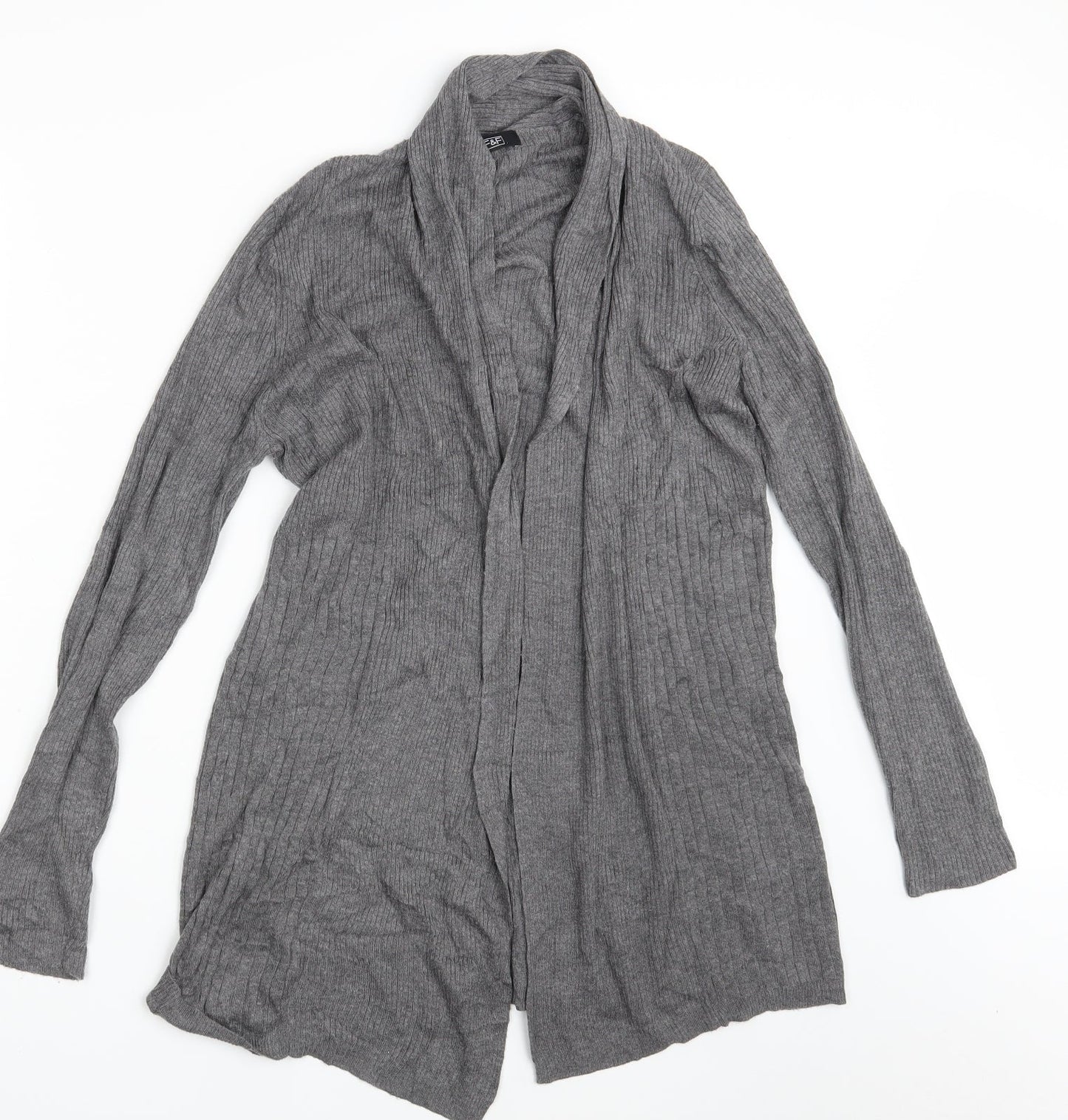 F&F Womens Grey   Wrap Jumper Size 12