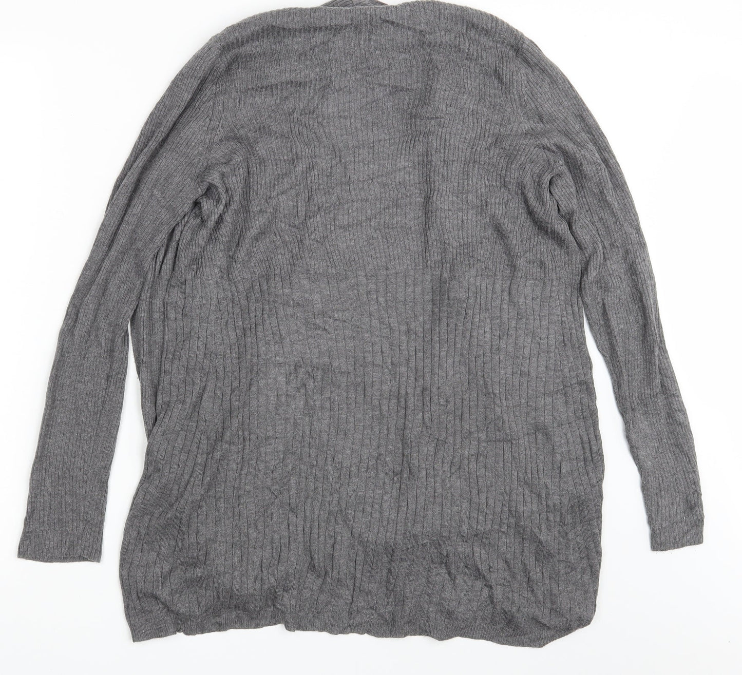 F&F Womens Grey   Wrap Jumper Size 12