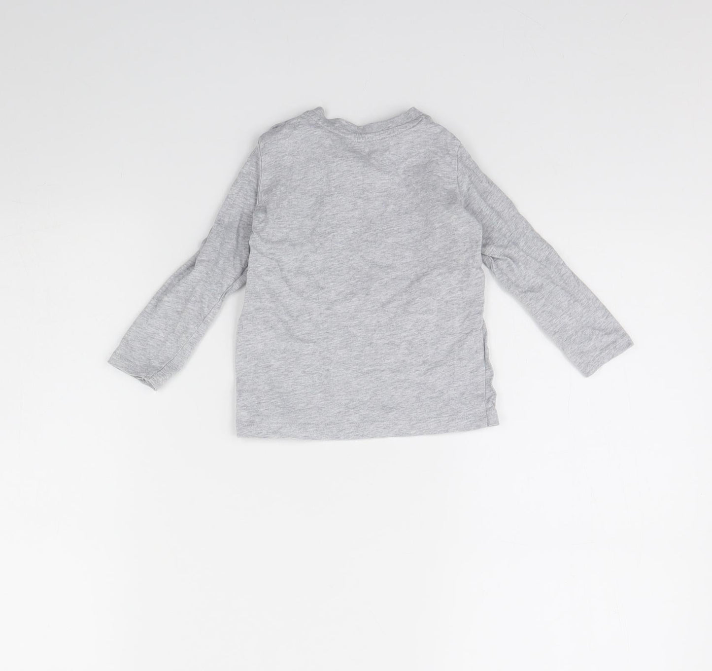 Lulipu Baby Grey   Basic T-Shirt Size 12 Months