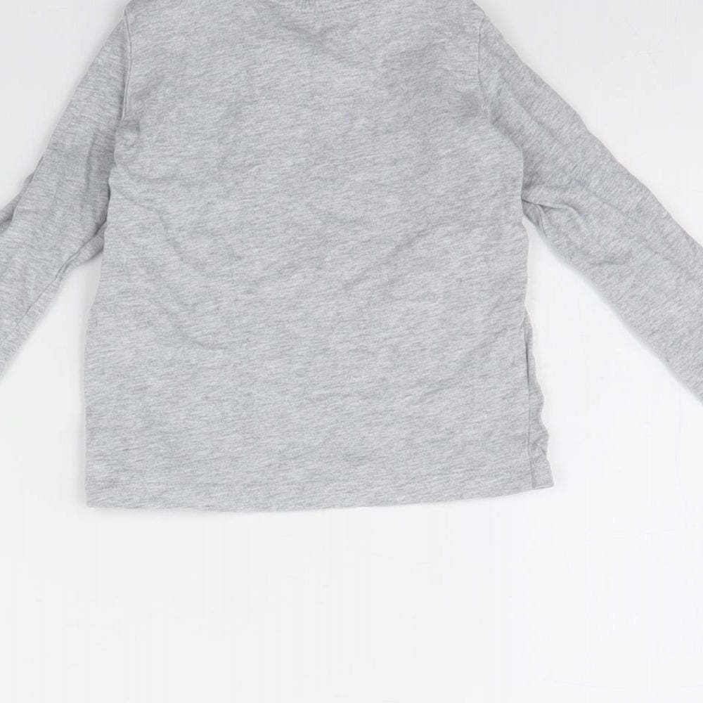 Lulipu Baby Grey   Basic T-Shirt Size 12 Months