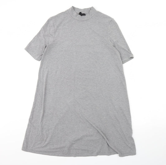 Topshop Womens Grey   Shift  Size 10