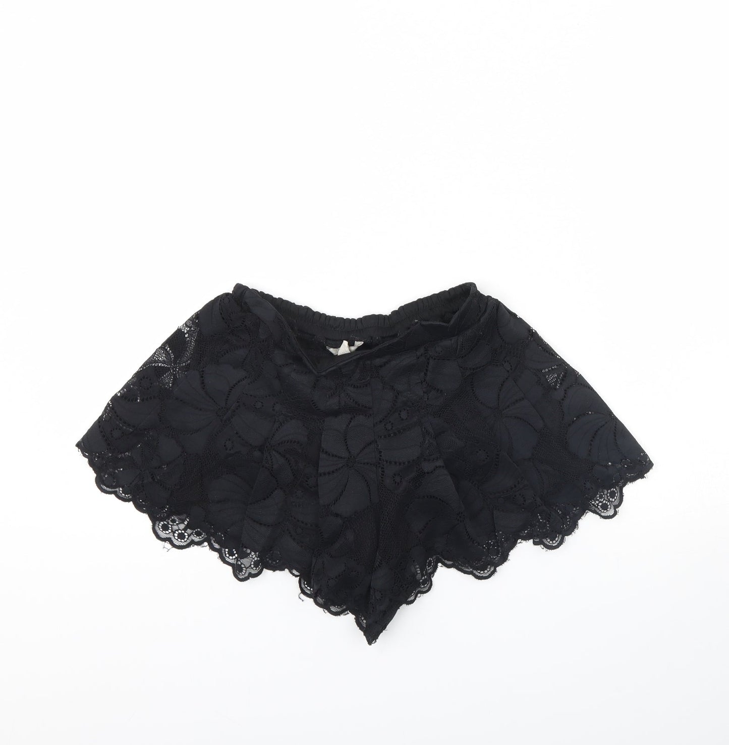 FOREVER 21 Womens Black   Cut-Off Shorts Size M