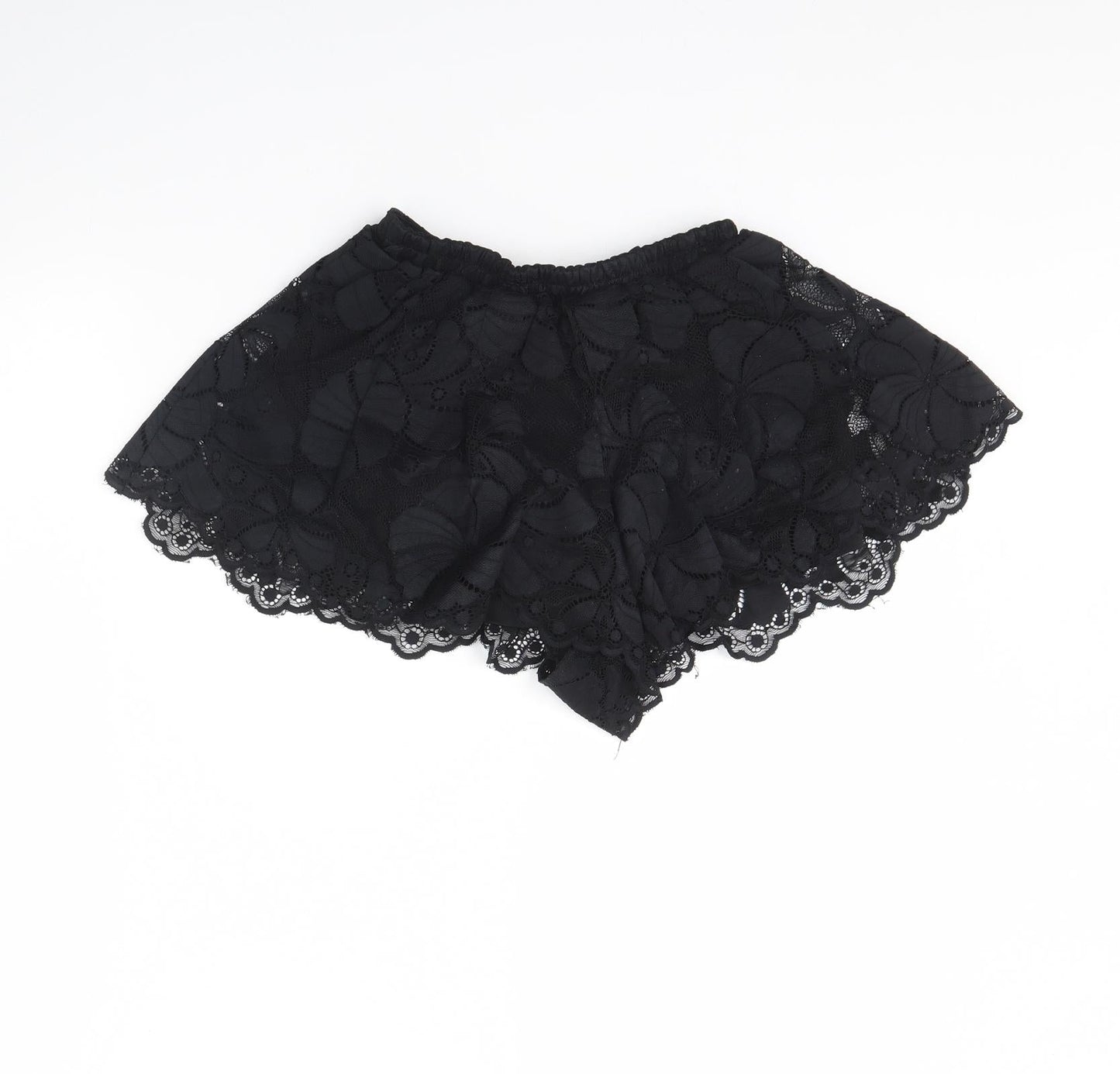 FOREVER 21 Womens Black   Cut-Off Shorts Size M