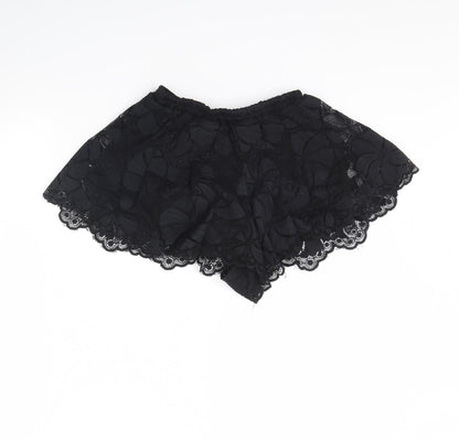 FOREVER 21 Womens Black   Cut-Off Shorts Size M