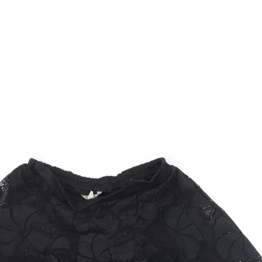 FOREVER 21 Womens Black   Cut-Off Shorts Size M