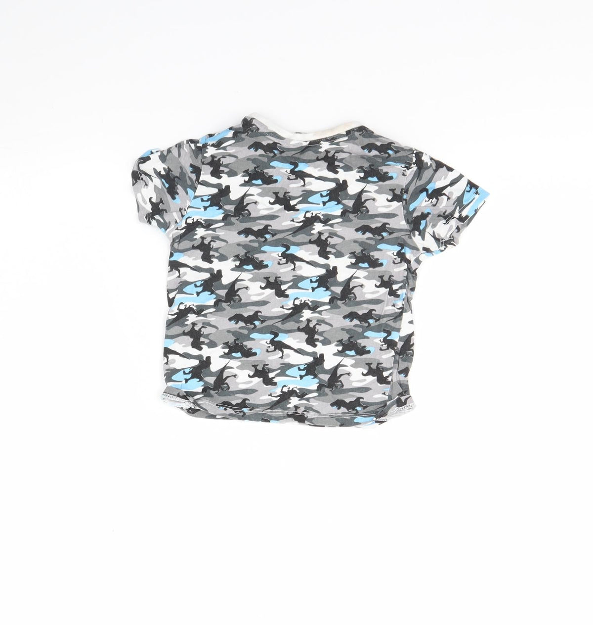 Back view of Pep&Co boys’ multicoloured camouflage basic t-shirt, size 2, years