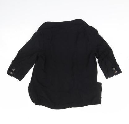 Womens UK Size 10 NEXT Black Jacket