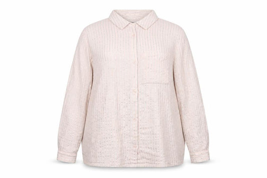 Womens UK Size 18 Bonmarche Pink Basic Button-Up