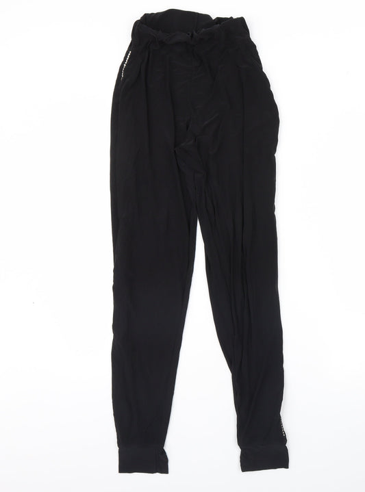 pretty little thing Womens Black   Trousers  Size 8 L28 in