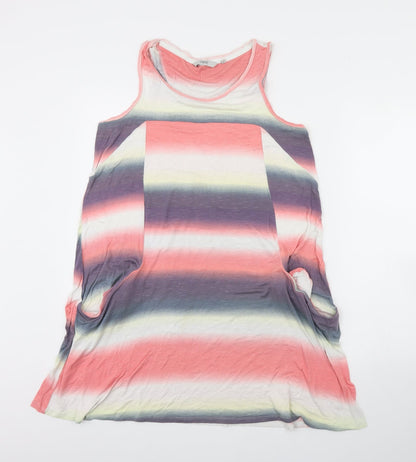 NEXT Womens White Striped  Shift  Size 12