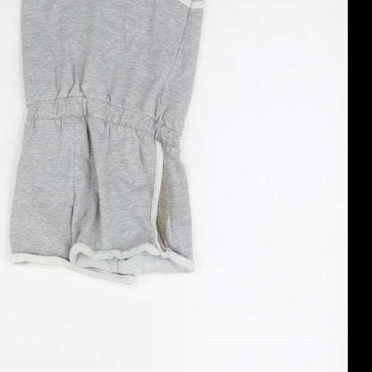 pep & Co Girls Grey   Playsuit One-Piece Size 7 Years