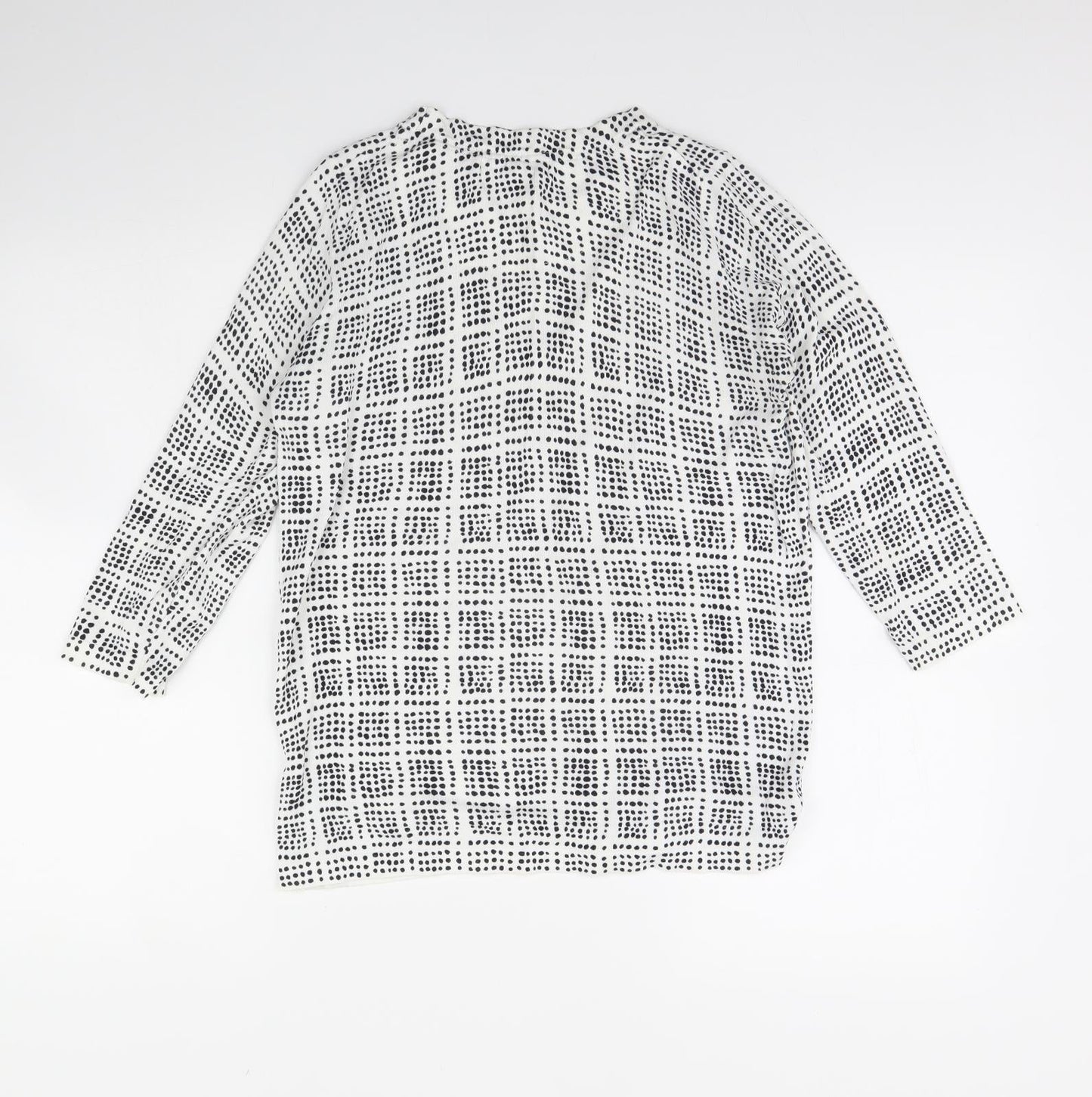 Womens UK Size 12 NEXT White Pullover Jumper