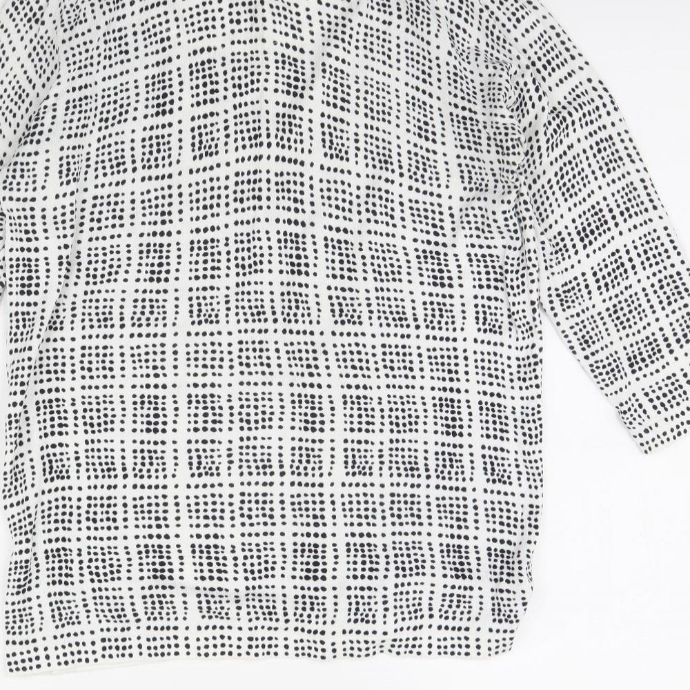 Womens UK Size 12 NEXT White Pullover Jumper