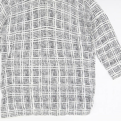 Womens UK Size 12 NEXT White Pullover Jumper