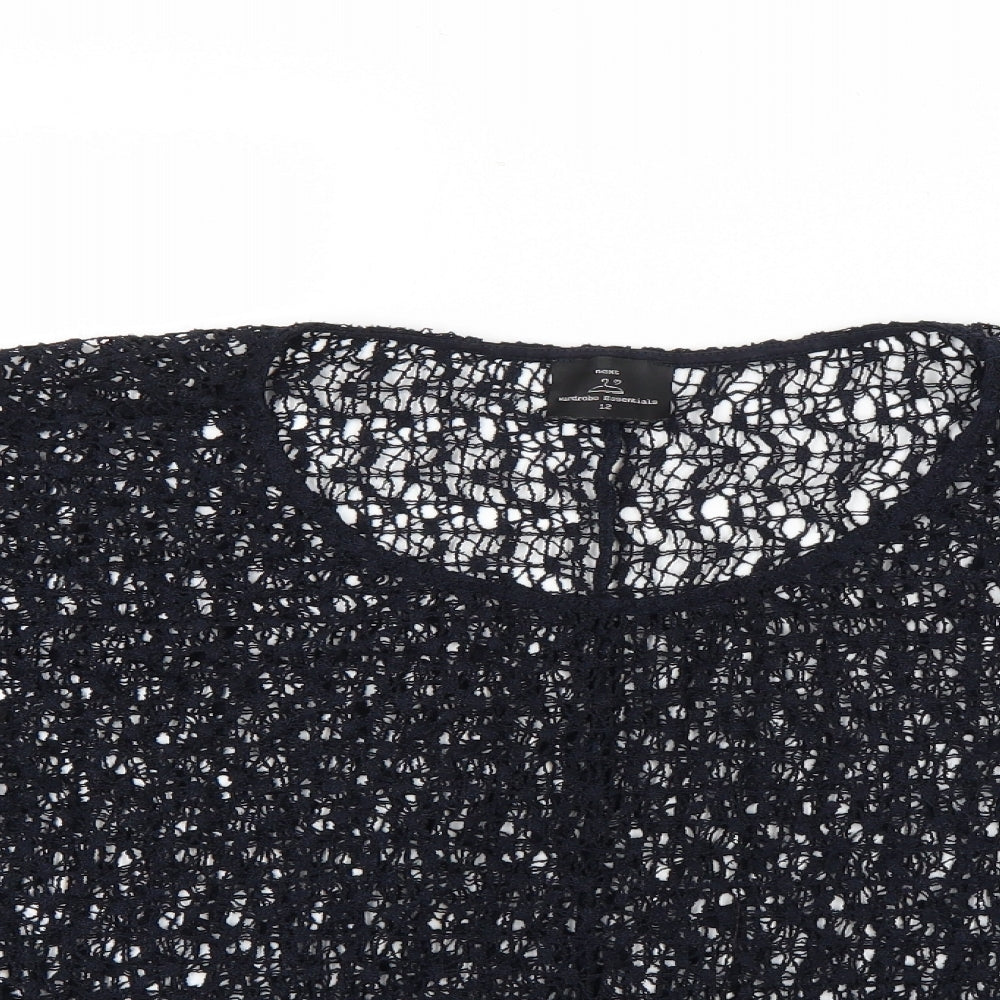 Womens UK Size 12 NEXT Blue Pullover Jumper