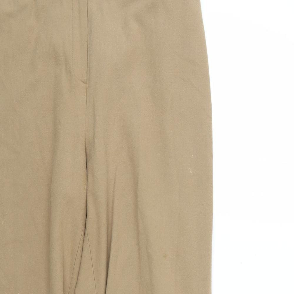 cc petite Womens Brown   Trousers  Size 12 L25 in