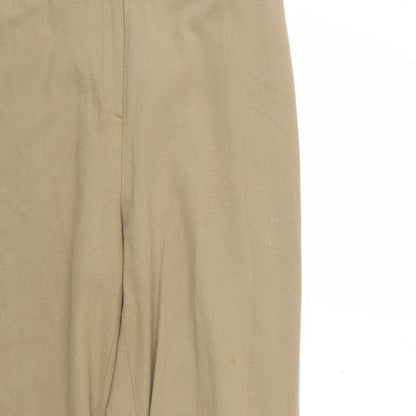 cc petite Womens Brown   Trousers  Size 12 L25 in